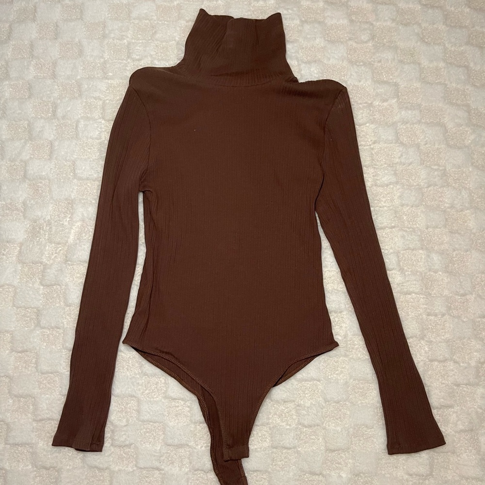 Turtleneck bodysuit